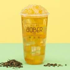 Jasmine Green Tea w/ Passionfruit Popping Boba