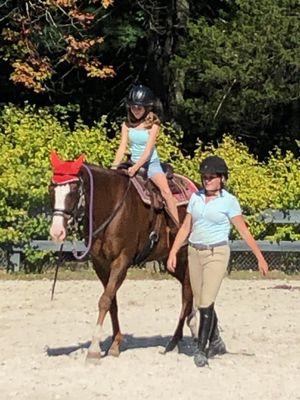 Riding lessons provided for young and old, beginner to advanced...our rescued horses heal the soul and teach you softness in riding