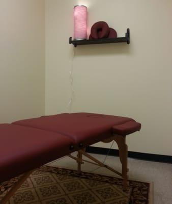 massage room - swedish, sports, and reflexology