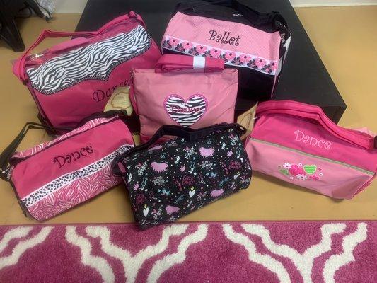 We've got a great collection of dance bags!