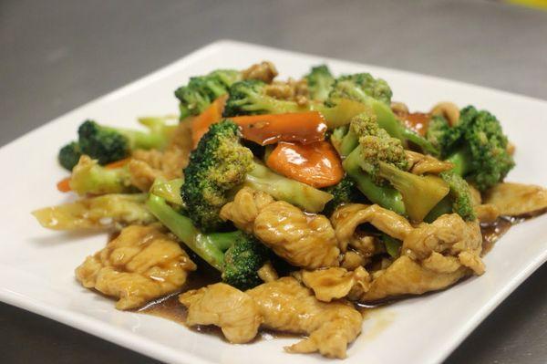 Chicken with broccoli