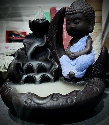 Little Buddha on a moon