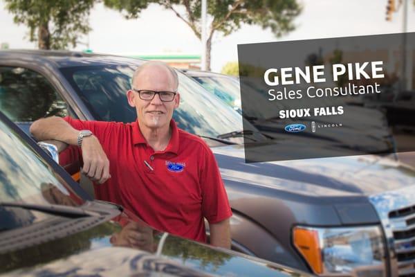 Meet Gene Pike, who has been working at Ford since October 1987.  His knowledge and experience give him an edge in customer service.