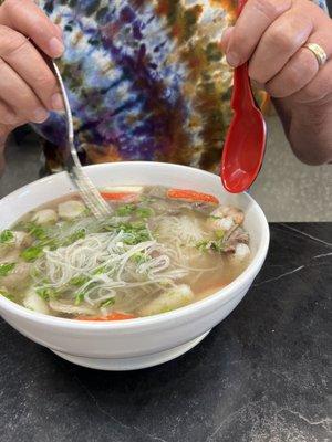 Beef Pho Broth.