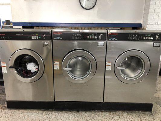 3 of 6 Speed Queen Big Load Washers (6 loads)