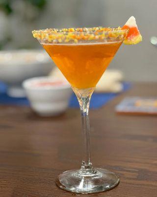 candy corn cocktail