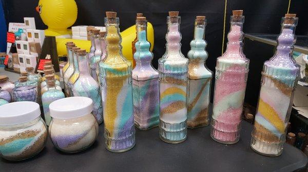 Bath Salt Bottles can be Art!