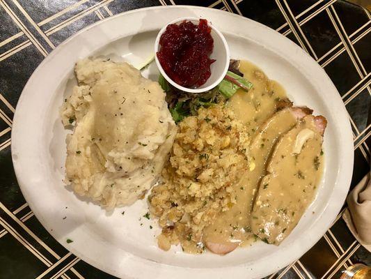 Turkey, Stuffing & Mash