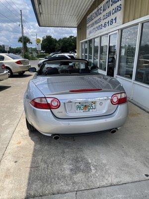 2007 Jaguar XK convertible