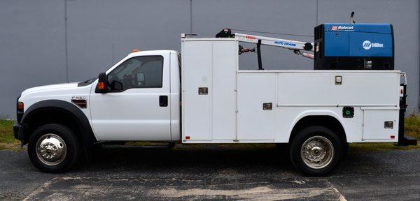 Ford F-550  Mechanics truck Diesel only 75k miles 1-owner City owned since new !