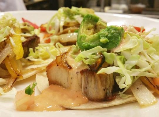 braised pork belly street tacos