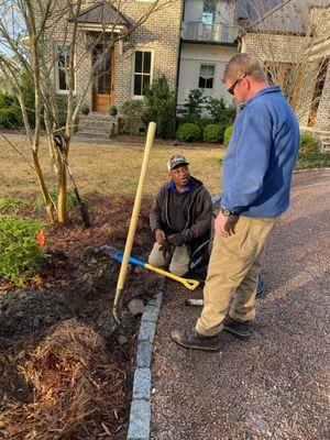 Our techs are working hard to turn lawns from lame to lush!