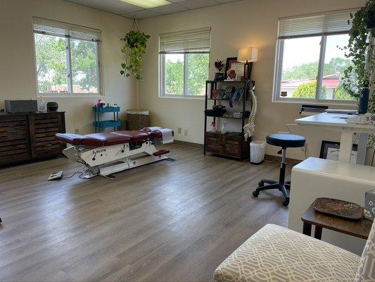 Chiropractic Treatment Room