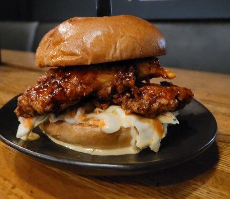 Korean Fried Chicken Sandwich