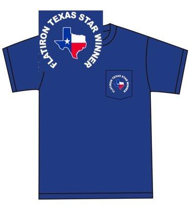 We select 4 employees per month here in Texas to receive the Texas Star Award. They get a certificate, a gift, and a t-shirt