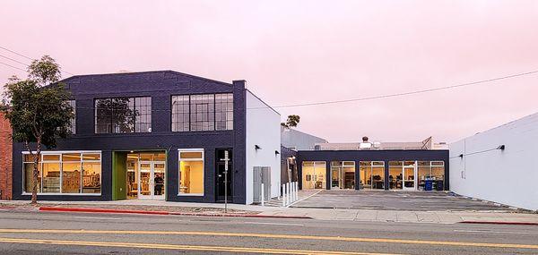 Exterior of Bullseye Resource Center Bay Area in Alameda. From our first day open in this location!