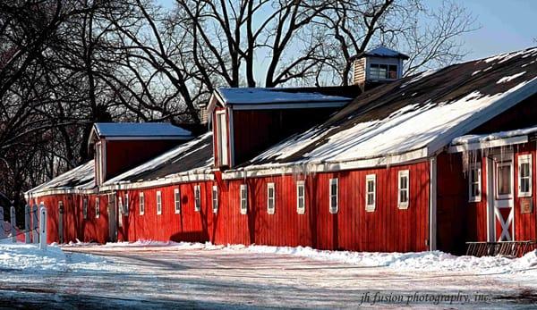 Our barn is a barn of great history, over 50 years in the making.  This is our facility during the winter months.