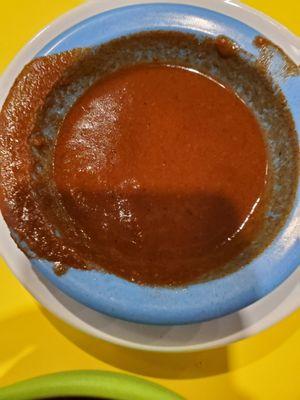 Mole red sauce