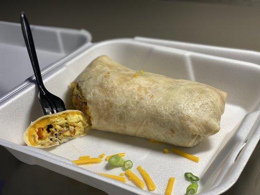 Breakfast burrito