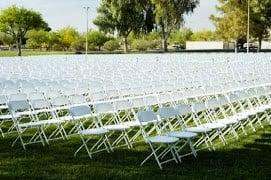 Great pricing on chair rentals!