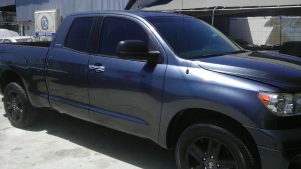 Truck done and  powder coated wheels