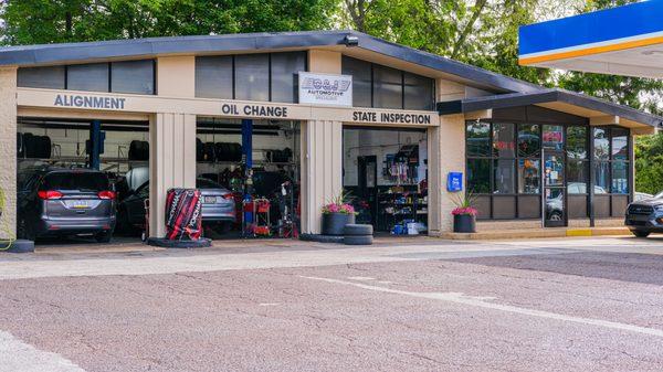 C&J Automotive Specialists in Newtown Square, PA.