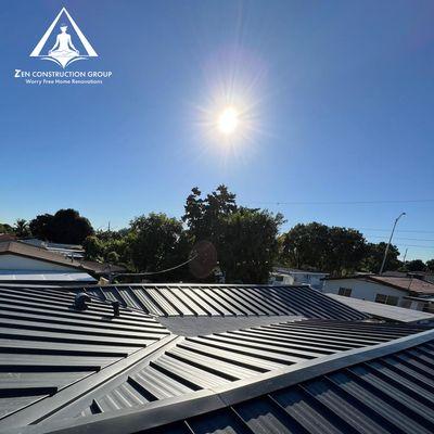 Standing Seam Metal Roof