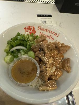 Sesame Chicken Bowl