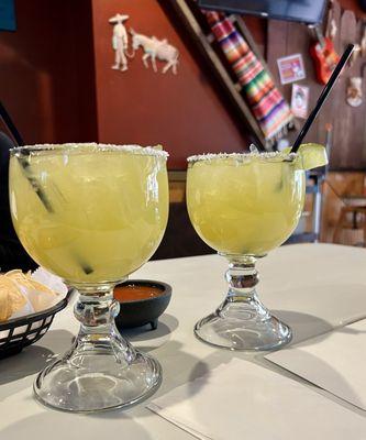 Classic margaritas.