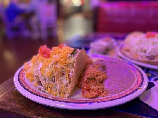 Taco Tuesday 3 taco plate $4.99!