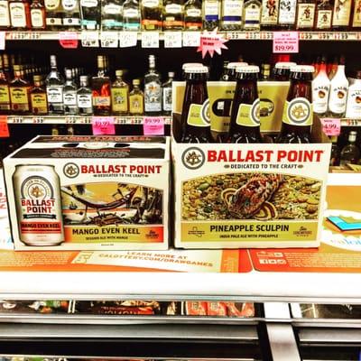 Some delicious beers from ballast point!!