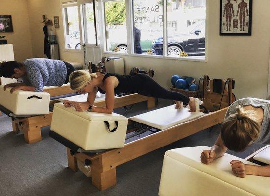 Planking on the reformer