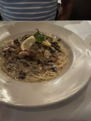 Swordfish piccata