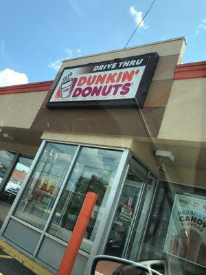 Dunkin Donuts local coffee.