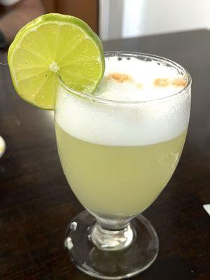 Pisco Sour. Very refreshing