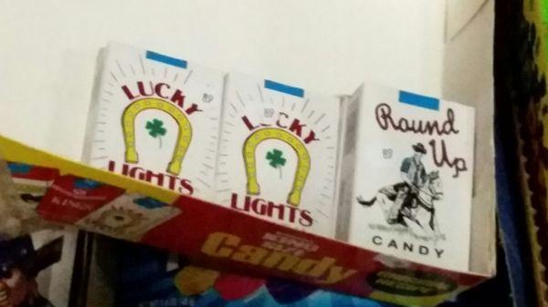 Candy cigarettes!