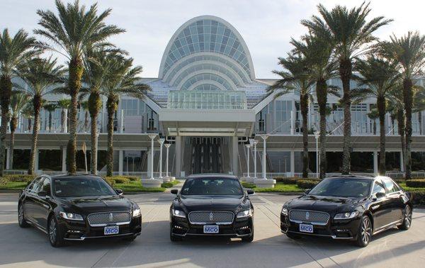 Fleet of Lincoln Continentals