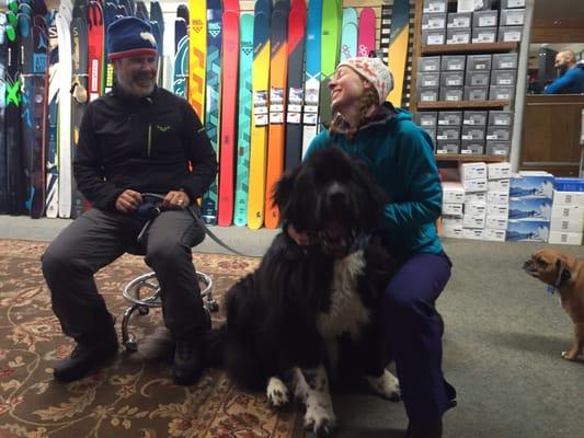 Shop visitor