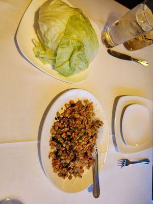 Chicken Lettuce Wraps