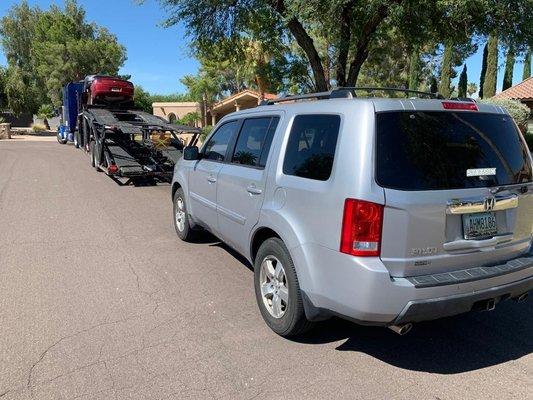 Vehicle Ready to Load