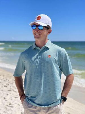 Orange Beach Men's Polos