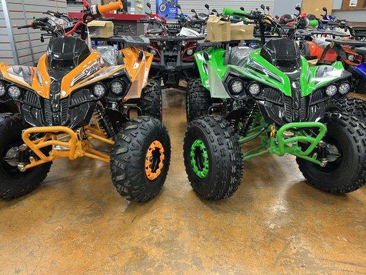 Atv and bikes