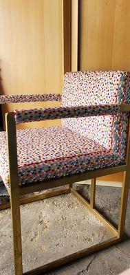 Lovely work on this chair by Lonnie.