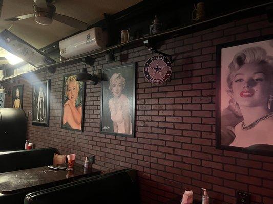 This place is a Marylin Monroe shrine