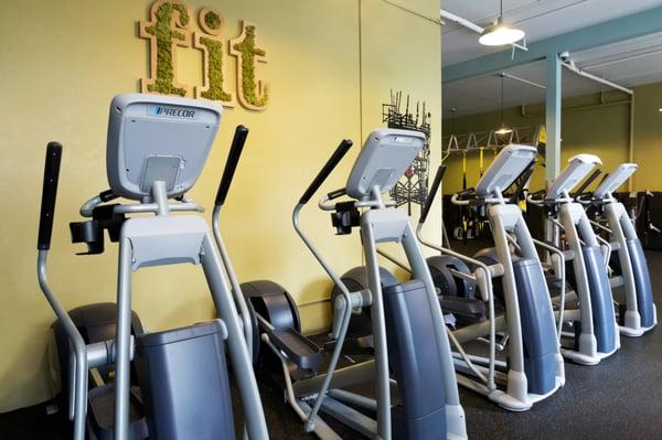 5 precor ellipticals installed in 2014