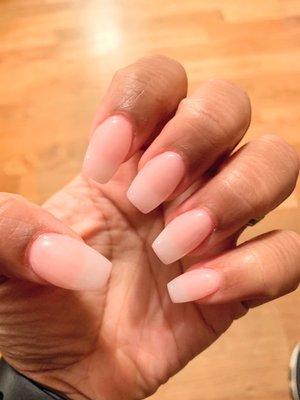 Nails, soft coffin shape