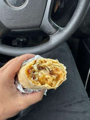 Breakfast burrito