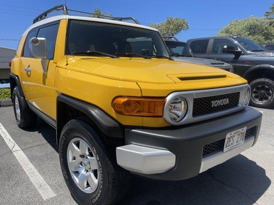 07 FJ Cruiser complete restore