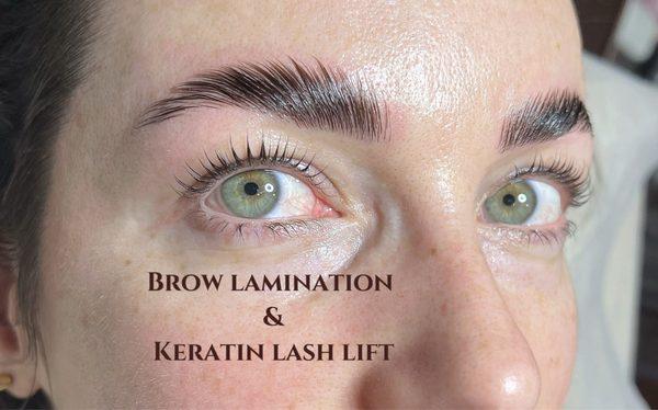 Keratin lash lift & Brow lamination.