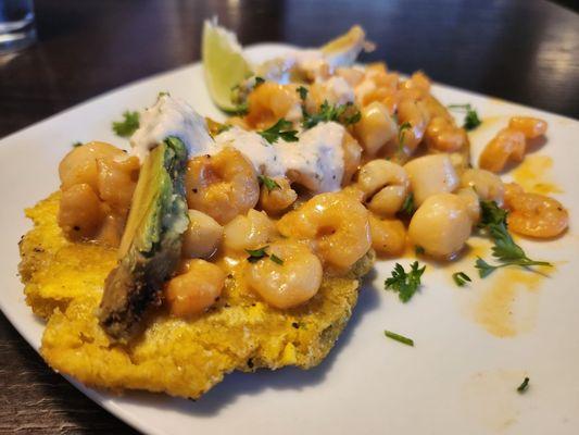 Seafood Tostada.. give me moreeeeeeeeeeeeeeeeee!!!!!!!!